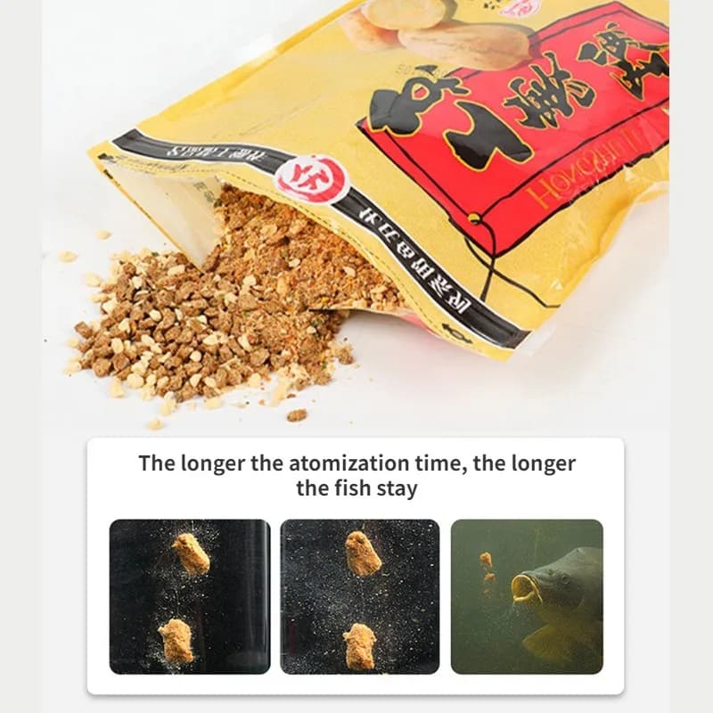 Appât carpe saveur patate douce 300g - amorce classique pour gros poissons étangs et rivières