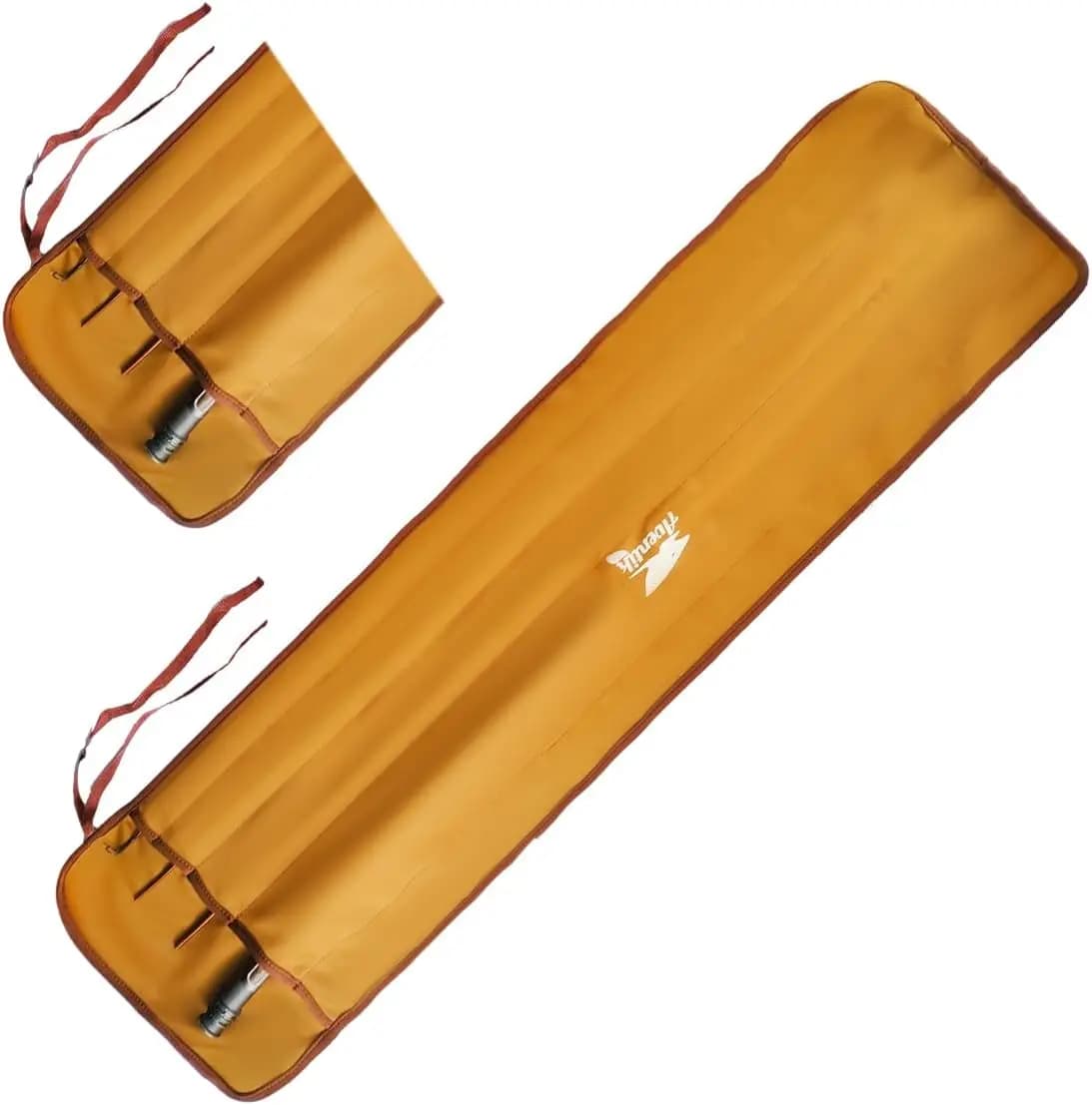 Chaussette néoprène Aventik pour canne à pêche mouche avec 5 compartiments et protection complète de la canne