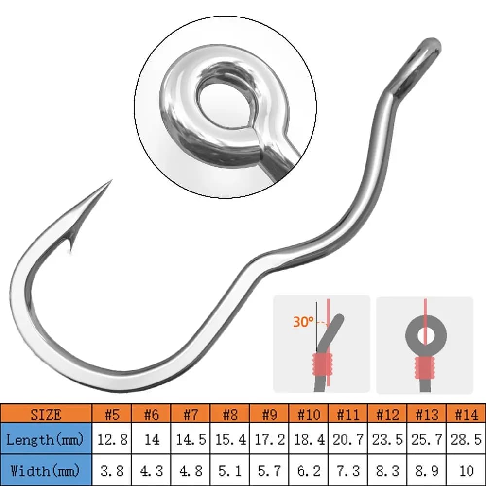 Hameçons automatiques flip 12 pièces acier carbone haute résistance pour pêche à la carpe accessoires
