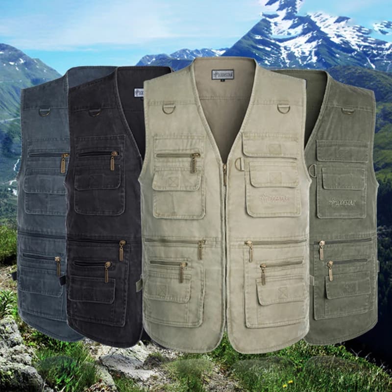 Gilet pêche sécurité Lixada avec flottabilité intégrée pour pêche en eau vive et sécurité aquatique complète