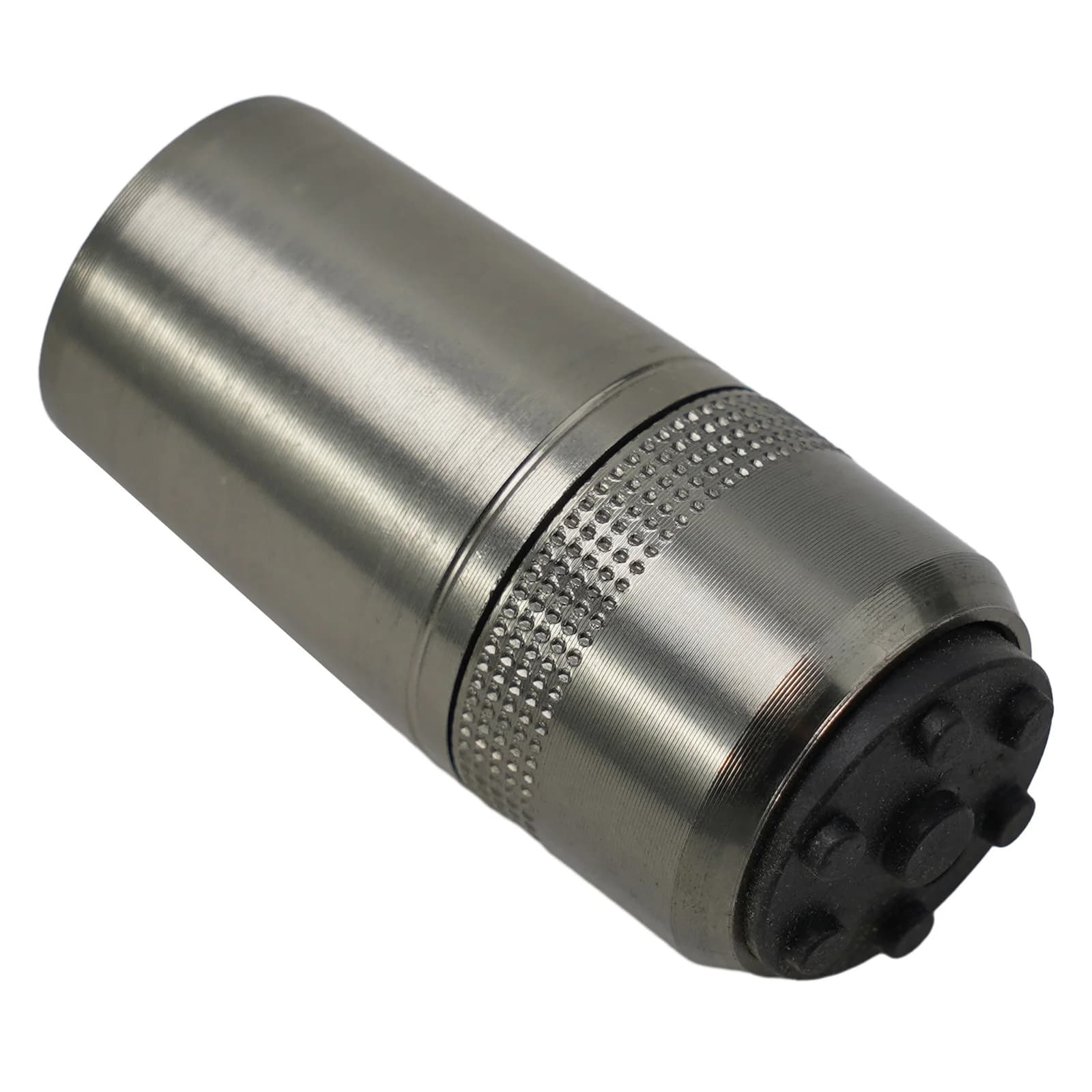 Bouchon embout canne pêche diamètre 15mm-30.5mm hauteur 39mm métal caoutchouc outils 15-30.5mm