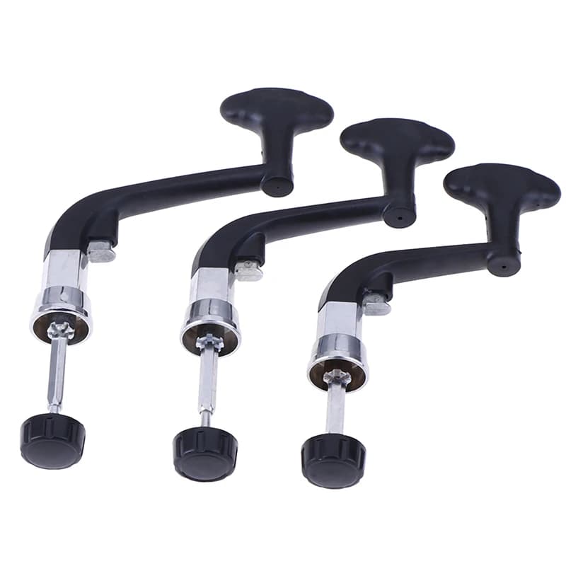 Manivelle de rechange pliante métal pour moulinet spinning poignée grip manette bras de levier accessoire pêche
