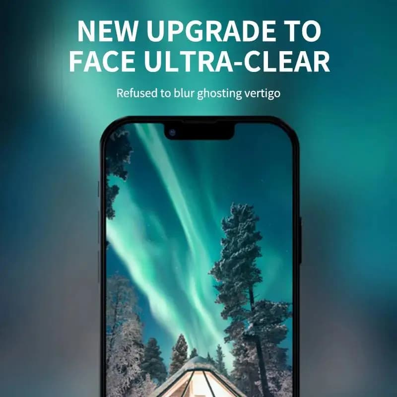 Protection écran anti-espion verre trempé iPhone pour pêcheurs - confidentialité totale 4 pièces