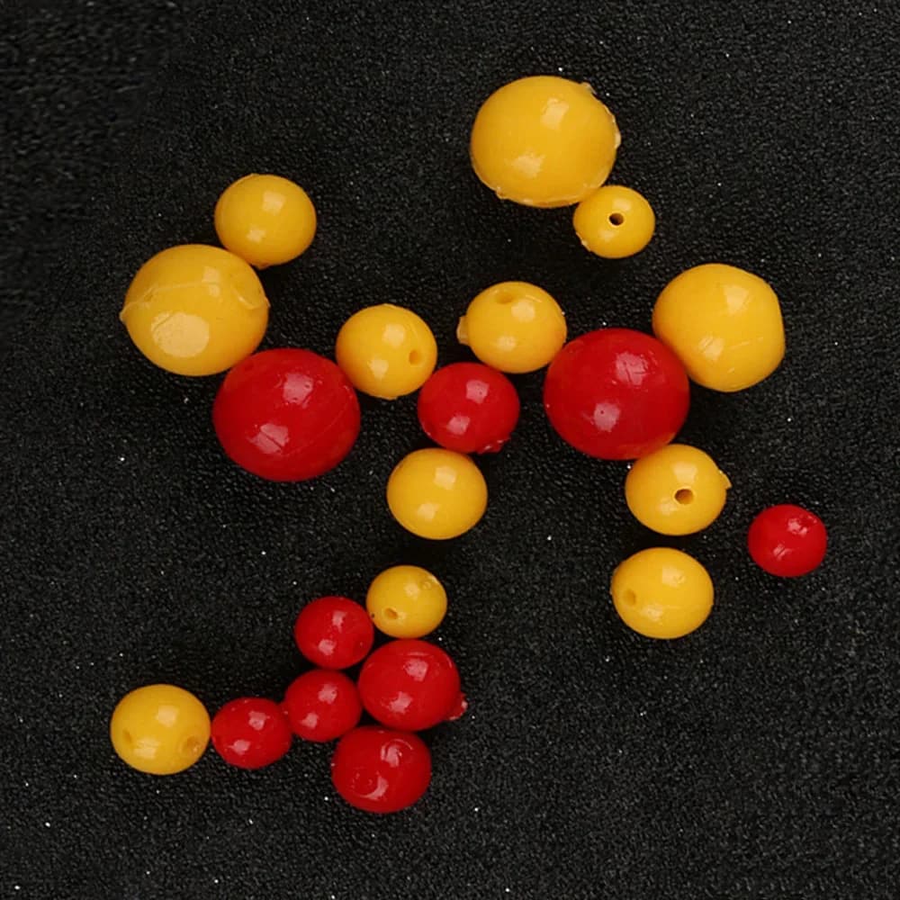 20 boilies mi-flottants saveur maïs-fraise - Appâts ronds pour carpe pêche en pleine eau