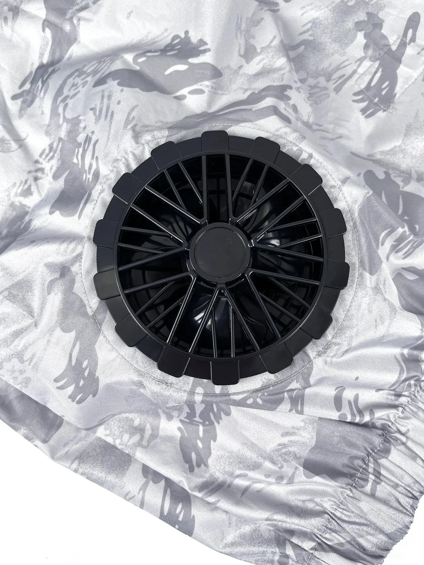 Veste ventilée homme rafraîchissante USB, idéale pour la pêche et le travail en extérieur