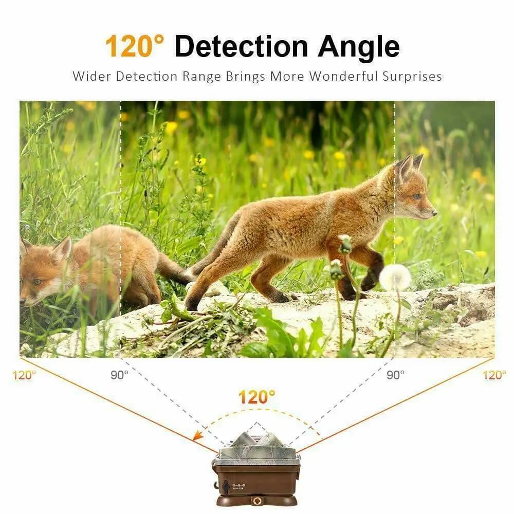 Caméra faune outdoor 20MP HD 1080P vision nocturne accessoires chasse étanche IP66 scope thermique