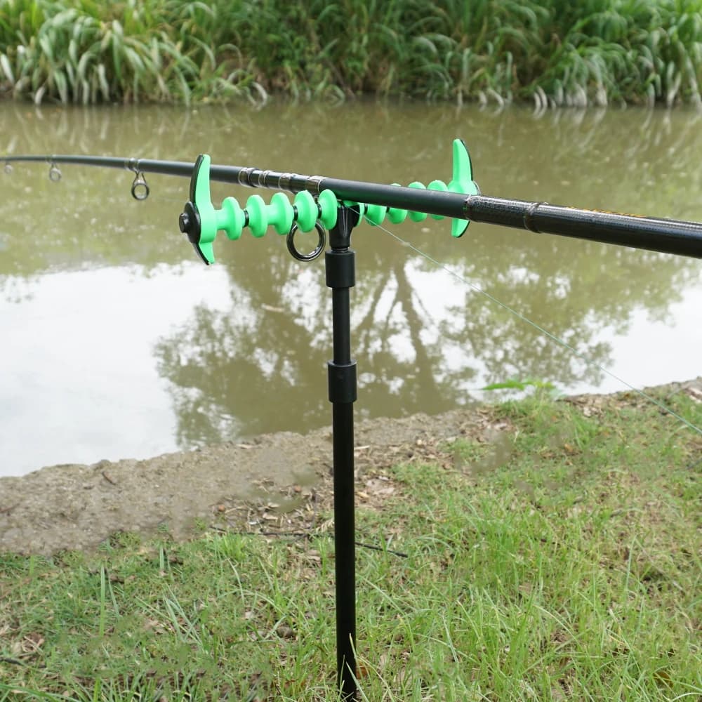Support de canne feeder Hirisi en plastique pour barre de buzz et pêche à la carpe accessoire