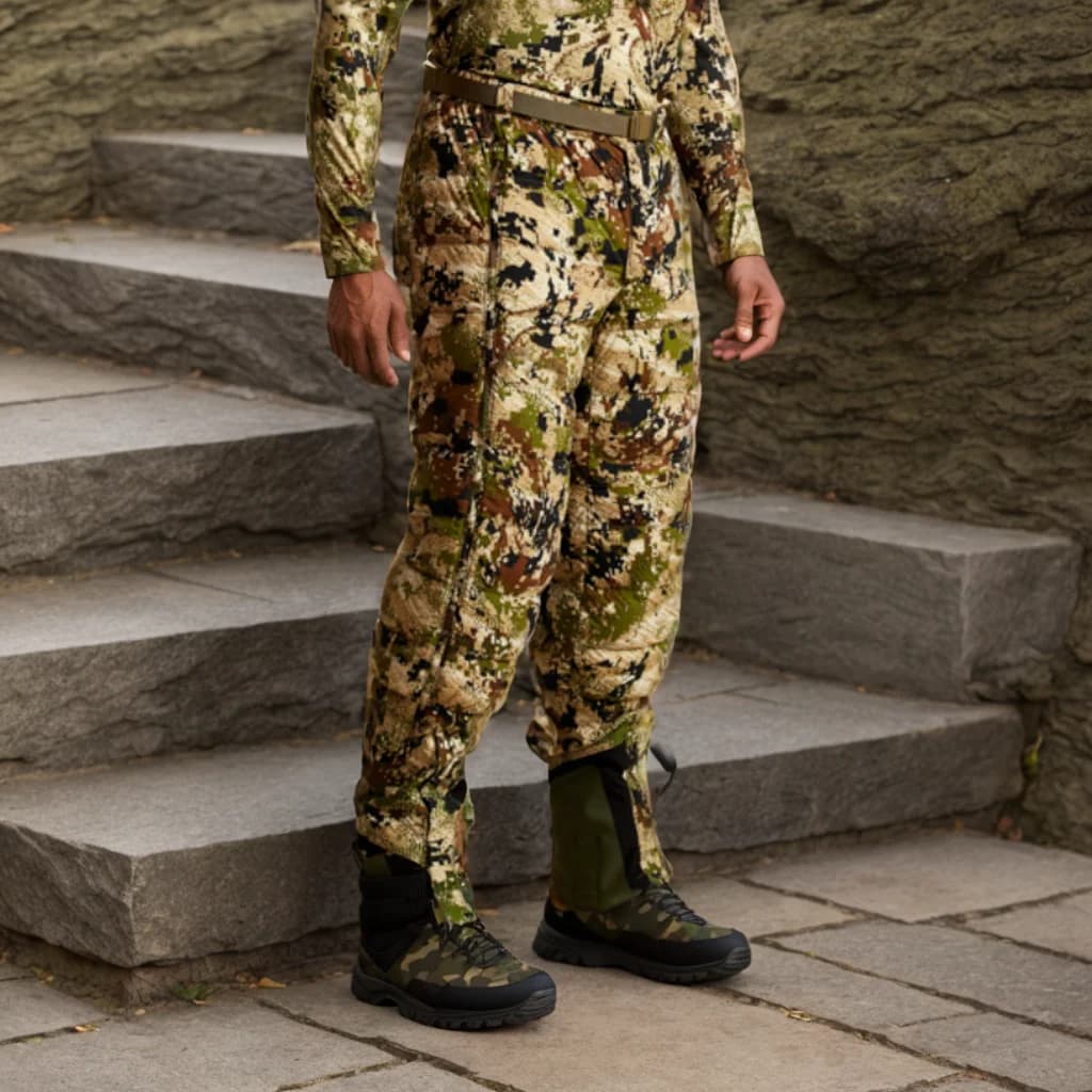 Pantalon camouflage chasse hiver homme Ainfad léger isolant longue durée - Vêtements pêche