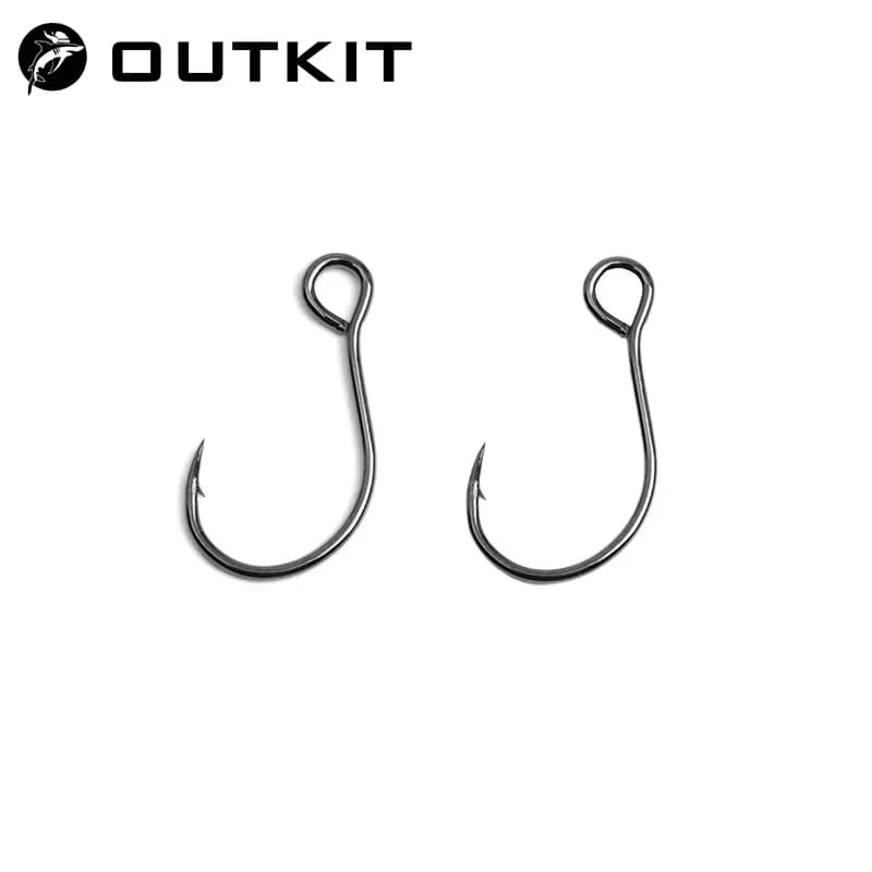 10 hameçons simples ORIGIN S55m taille 6 à 12 - Acier haute carbone pour pêche précise