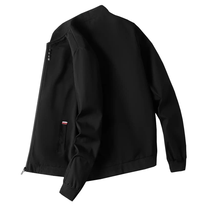 Veste de pêche baseball automne M-4XL homme - Veste coupe-vent vélo manches longues zippée