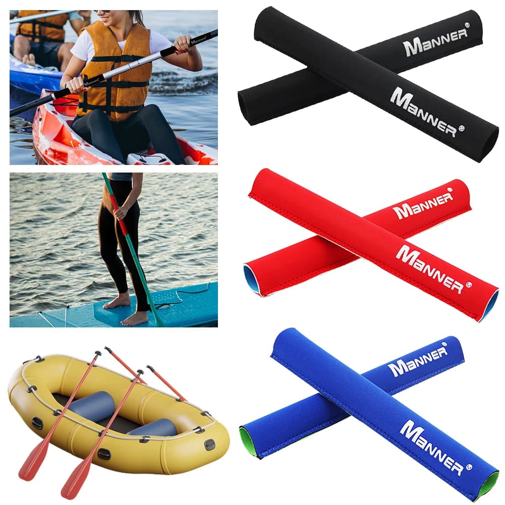 Poignées pagaie canoë antidérapantes - Manchons kayak prévention ampoules, accessoire confort pêche