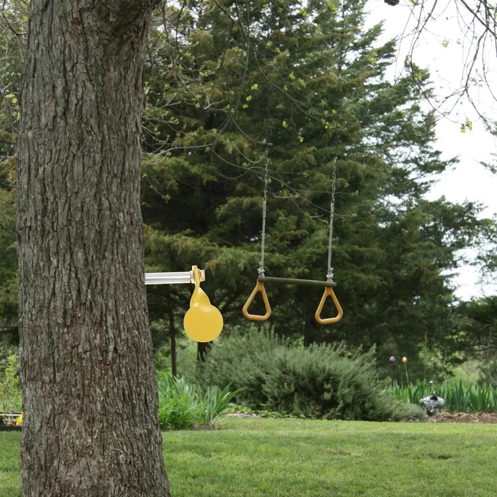 Cible tournante en acier inoxydable pour entraînement tir - Montage sur arbre ou support