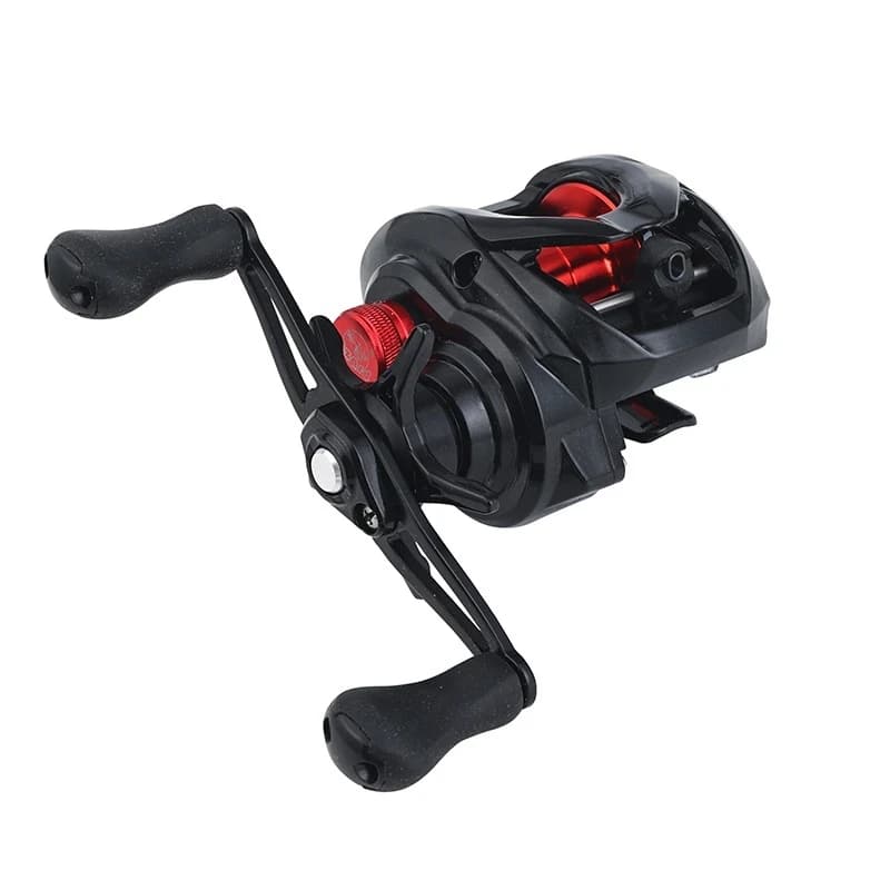 Moulinet casting Lizard DC frein électronique intelligent - léger avec alarme de lancer et son pour pêche au leurre