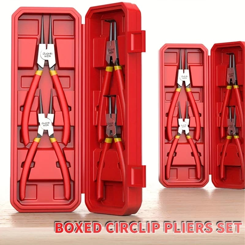 Pinces à circlips multifonctions pour anneaux de retenue - Outil industriel pour maintenance de moteurs bateau