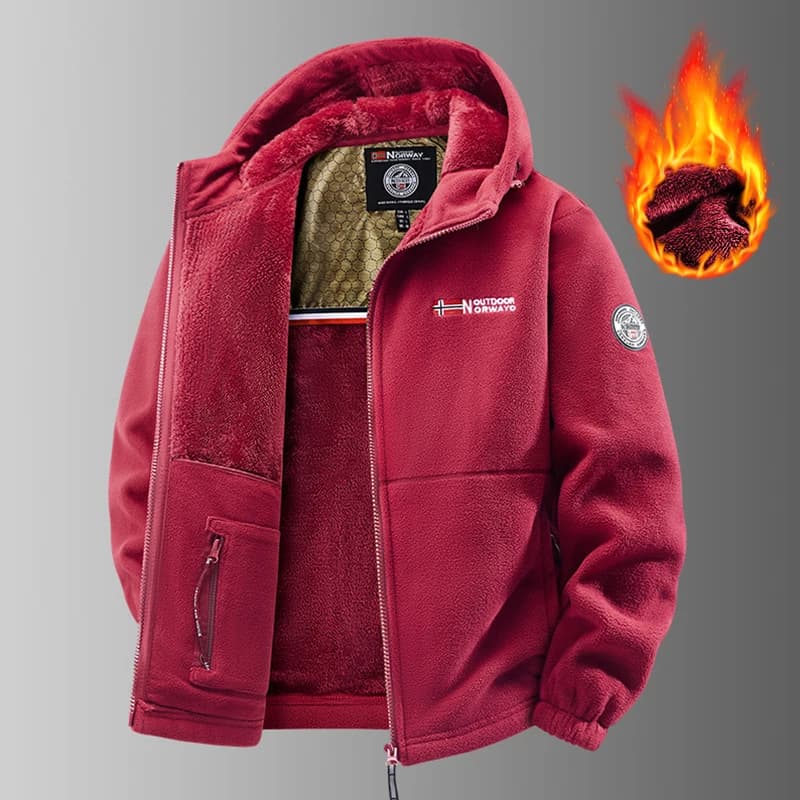 Veste polaire tactique hiver homme pêche - Softshell militaire thermique pour pêche extérieure sportive