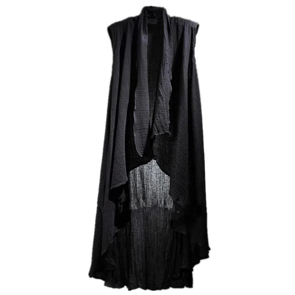 Veste sans manches légère respirante mi-longue streetwear pour homme campus 2025