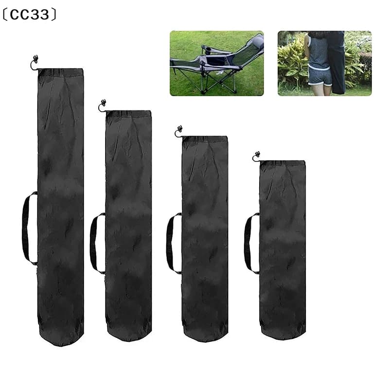 Sac de rangement 〔CC33〕 pour chaise pliante de camping fond rond cordon de serrage portable durable pique-nique