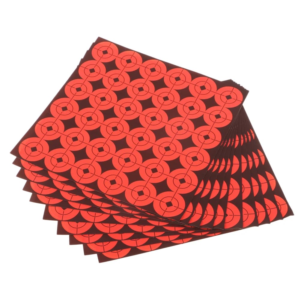 720 autocollants cibles orange 2.5cm adhésifs pour entraînement tir pêche arc - Pratique