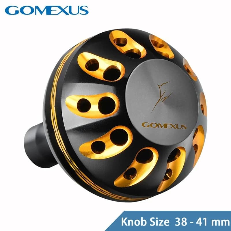 Poignée Gomexus pour moulinet Daiwa Shimano 3000-5000 - Knob remplacement Sedona 38-41mm confort pêche
