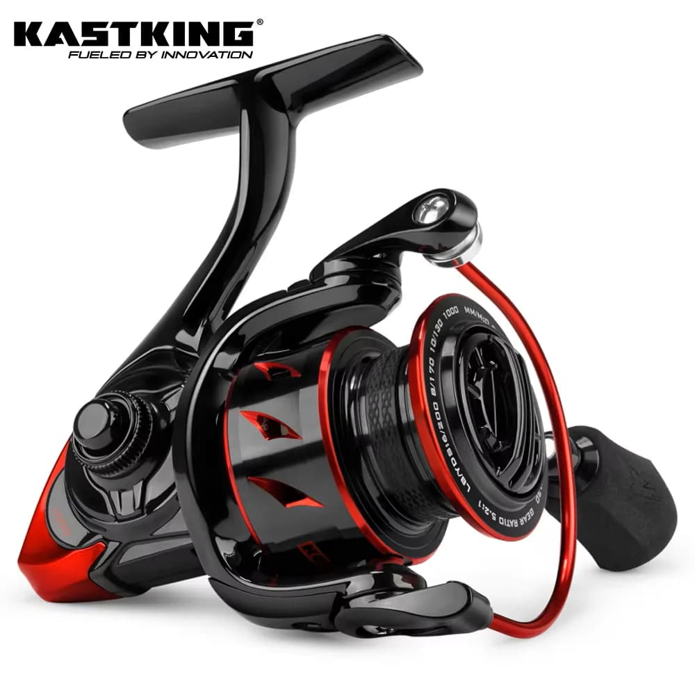 Moulinet de pêche spinning résistant à l'eau KastKing Sharky III 18KG pour brochet et perche