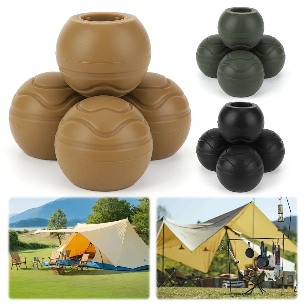 4 pieds amortisseurs caoutchouc pour chaise Helinox - protection anti-choc et stabilisation extérieure