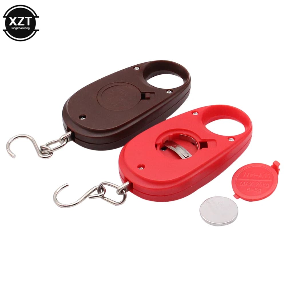 Mini balance digitale poche 25kg - Balance électronique portable pour pêche et voyages légers