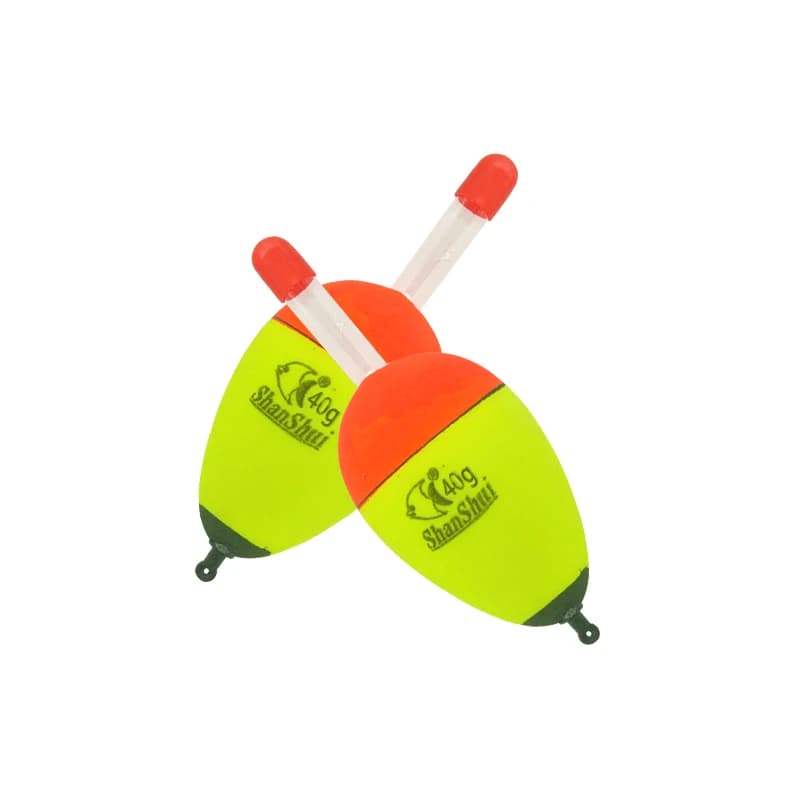 Flotteurs lumineux EVA pour pêche de nuit - 2 à 60g pour pêche en mer et rocheuse