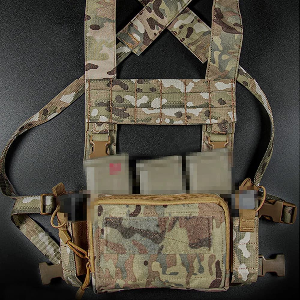 Plaque d'extension Molle pour gilet pêche D3CRM D3CRX pont EUD équipement chasse et airsoft