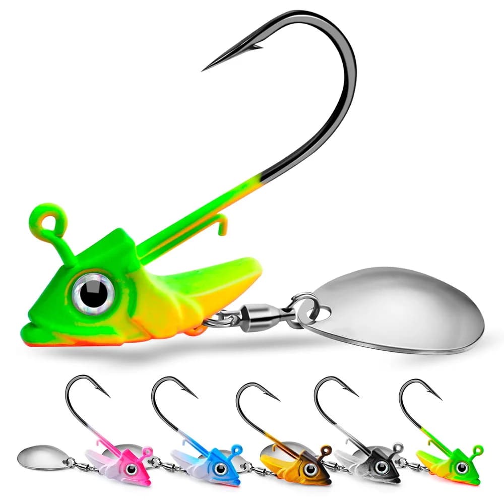 Leurre métal sequins rotatif 7.5g 10.5g 15g pour pêche au jig et leurres coulants