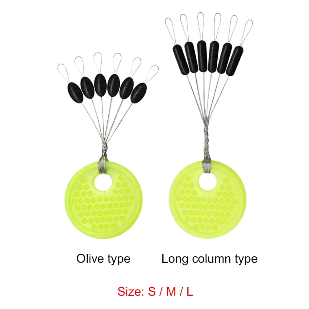 60 stop floats résistance espace haricots - Accessoires pêche carpe sans abîmer la ligne