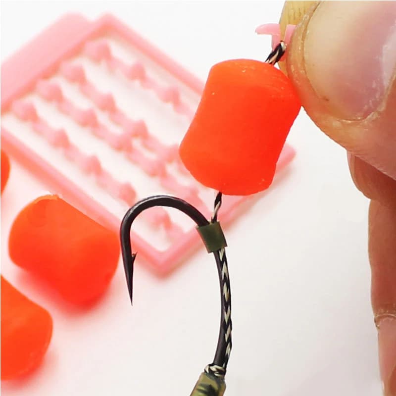 8 appâts flottants 12mm saveur fruitée calmar - Bouillettes lentes pêche carpe accessoires