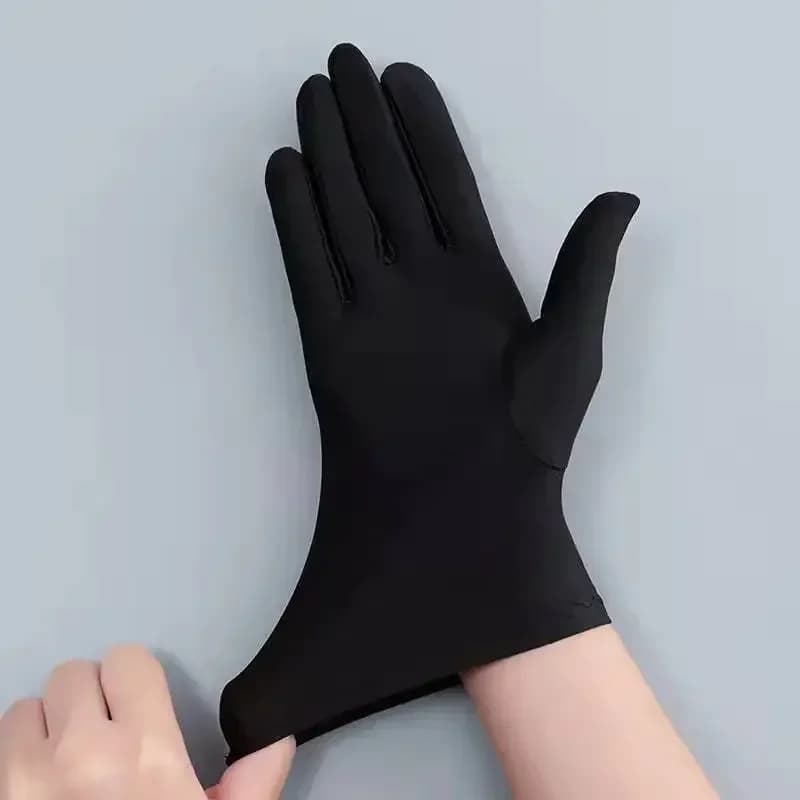 Gants spandex protection solaire pêche été - Gants fins danse étiquette pour pêche élégante