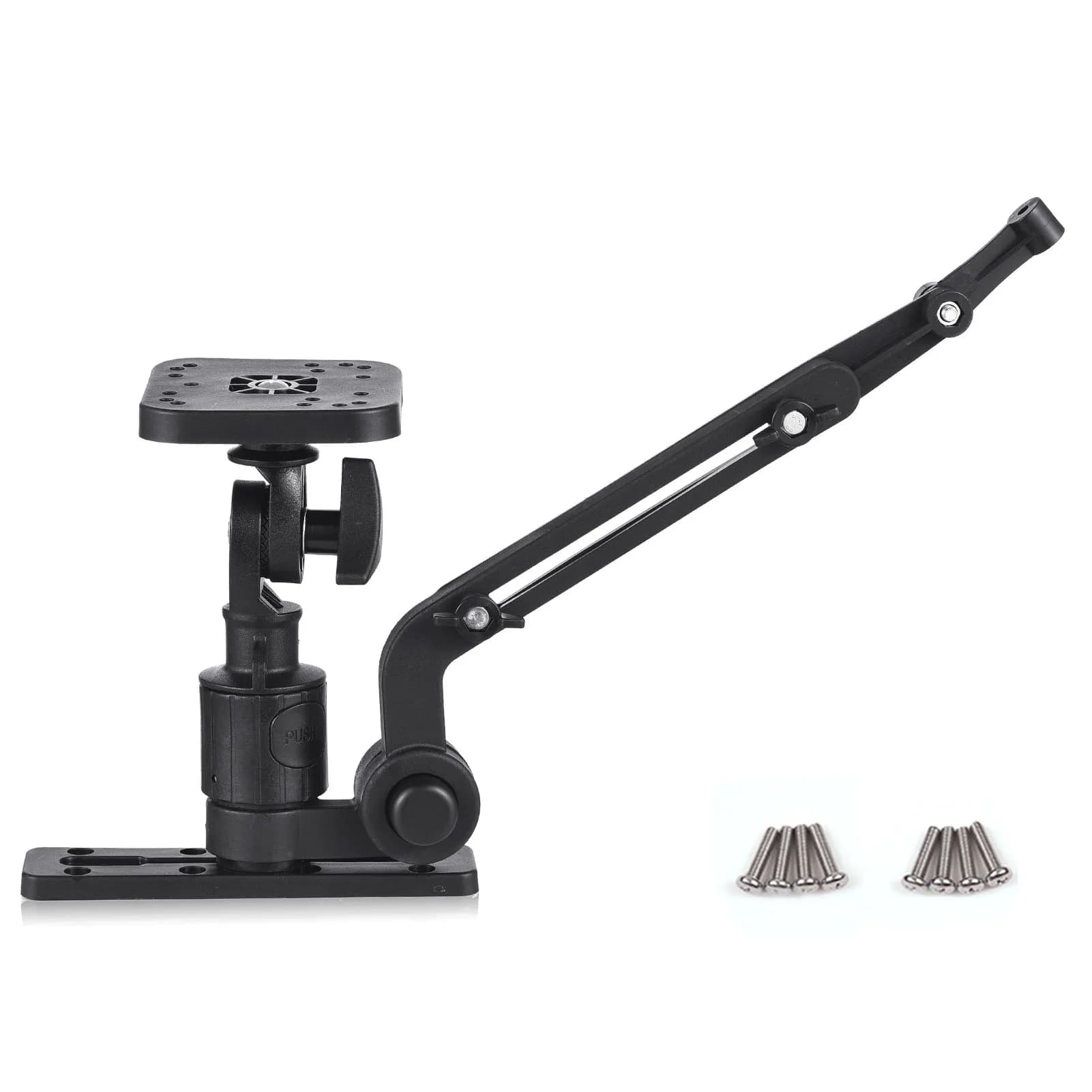 Support de transducteur pour sondeur de pêche kayak - Bras de montage universel pour bateau