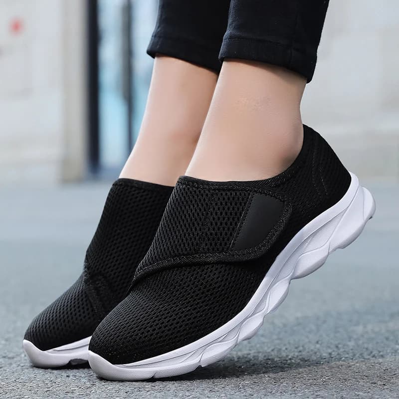 Chaussures orthopédiques larges diabétiques confortables ajustables pour pêche marche pieds sensibles