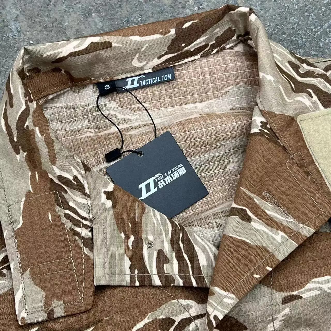 Combinaison tactique Desert Tiger - Camouflage désertique pour pêche côtière
