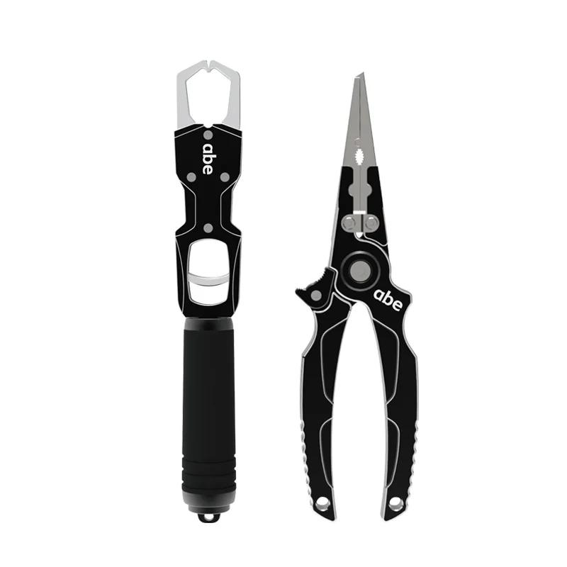 Pince pêche aluminium ABE 26kg - Gripper multi-fonctions coupe-ligne et dégorgeoir