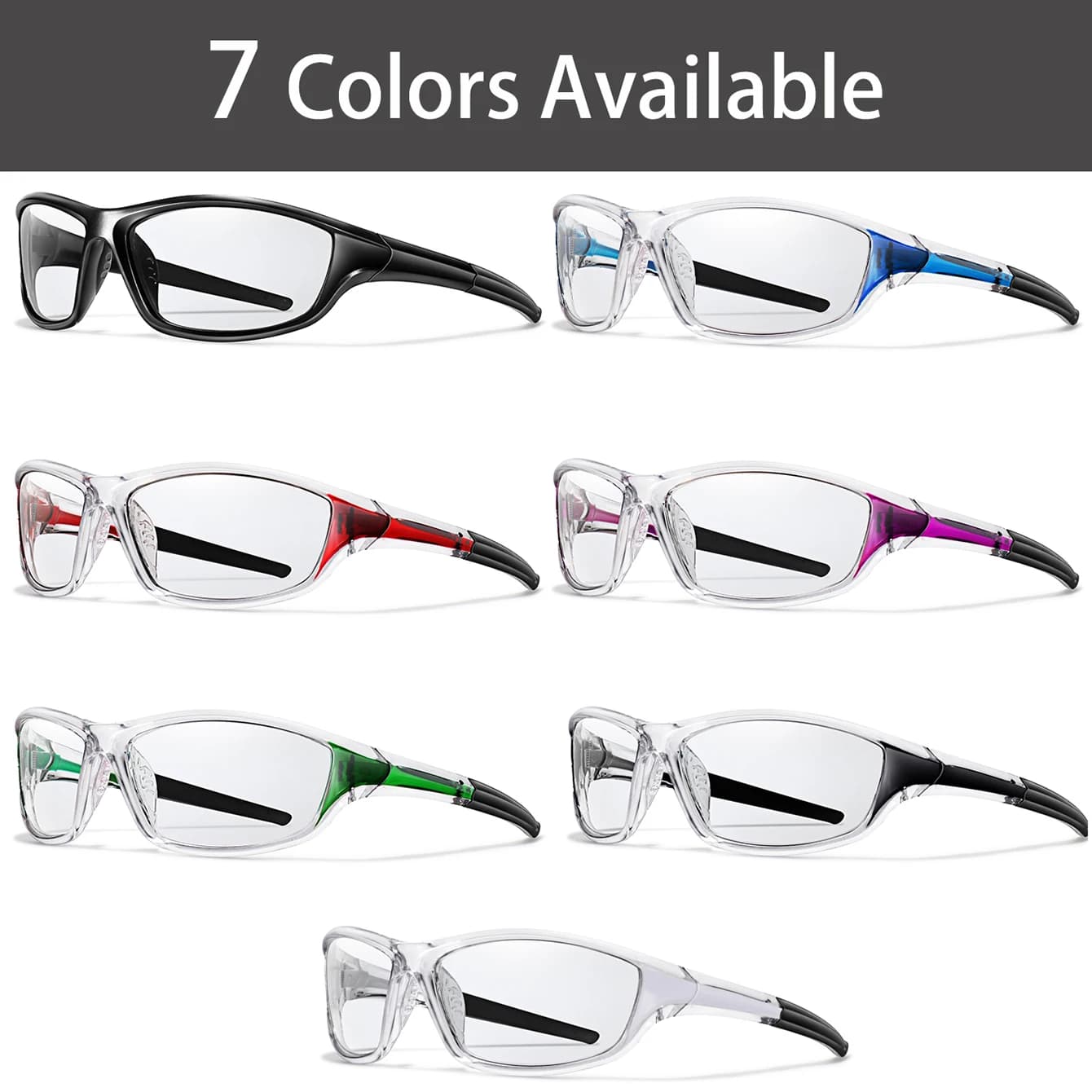 Lunettes photochromiques vélo pêche unisexe - confort MTB running cyclisme outdoor