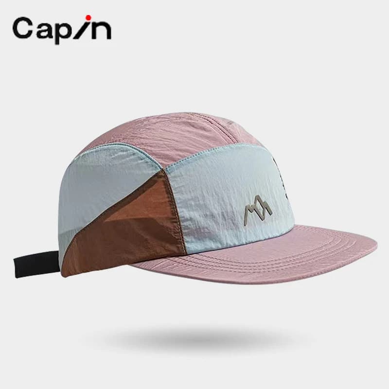 Casquette 5 panneaux tendance street pêche randonnée protection soleil retro japonaise unisexe