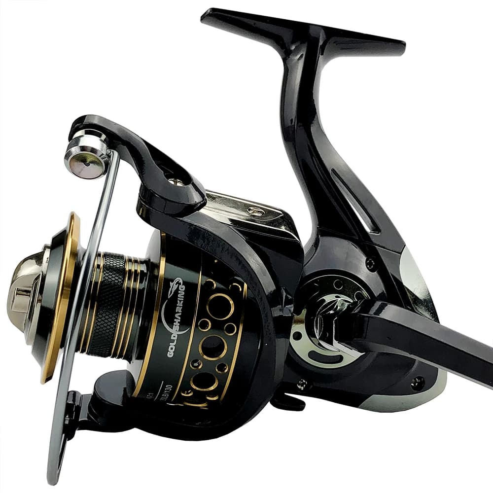 Moulinet spinning surfcasting 2000 à 7000 ultra-léger max drag 12kg ratio 5.2:1 pour pêche en mer jigging et surfcasting
