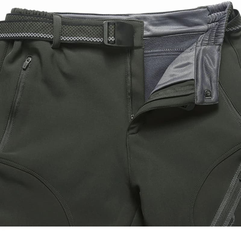 Pantalon imperméable grande taille homme doublure polaire chaud hiver automne pêche travail