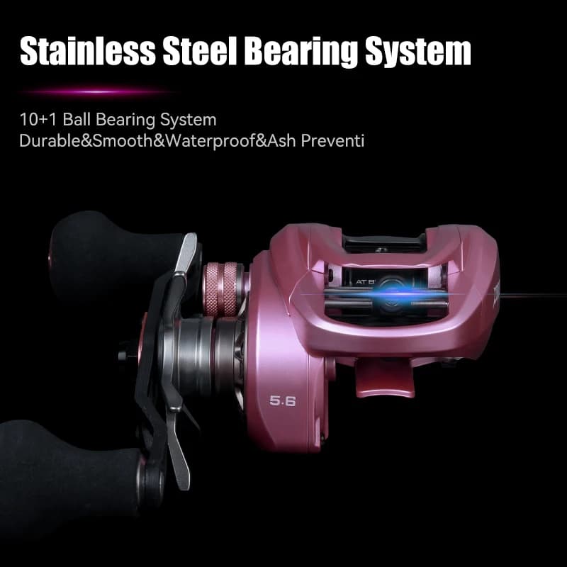 Moulinet Baitcasting LEYDUN 2026 ZORO Ultraléger 145g - Alliage Alu 10+1BB Ratio 5.6:1 Reel BFS 3 Couleurs