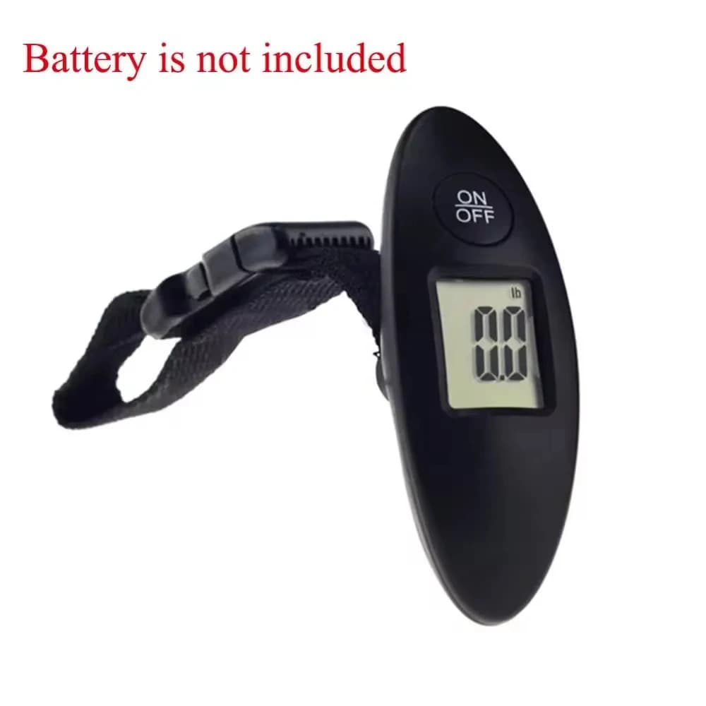 Mini balance digitale LCD 40 kg portable - Échelle pour valises et pêche avec crochet