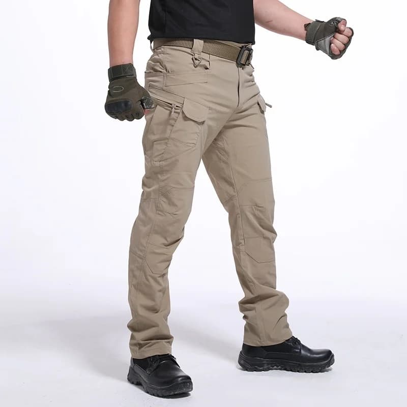 Pantalon militaire pêche tactique SWAT multi-poches pour homme travail sécurité uniforme