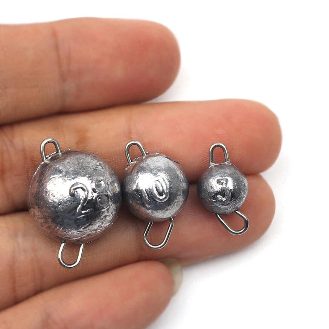 Plombs Cheburashka 9KM 10 pièces avec connecteur - Sinkers pour pêche freshwater précise