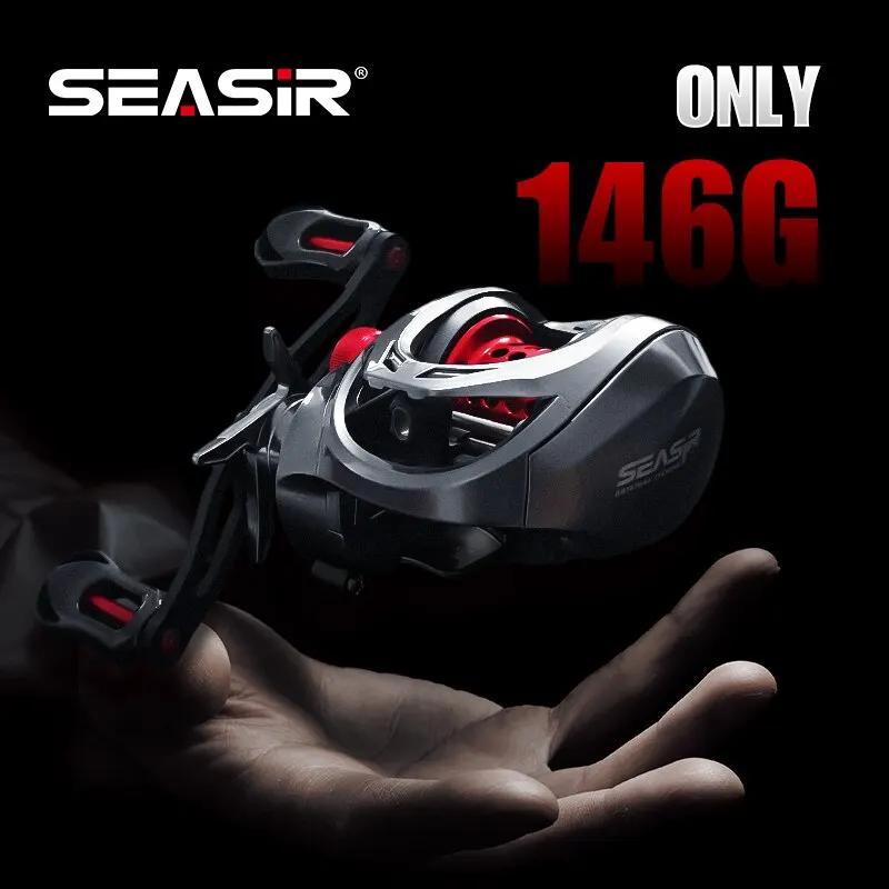 Seasir Mansory Baitcasting Fishing Reel 146g Ultralight Carbon 11+1 7.3:1 HS Rat