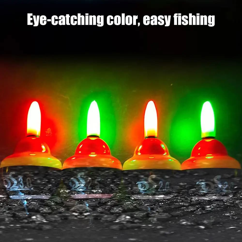 Flotteur pêche roche mer océan lumineux bâton inséré accessoires pêche surfcasting