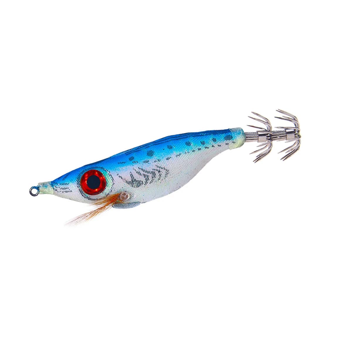 Lot de 5 leurres pêche leurre souple appât dur crevette calamar seiche octopus 9g 10cm hameçon plomb