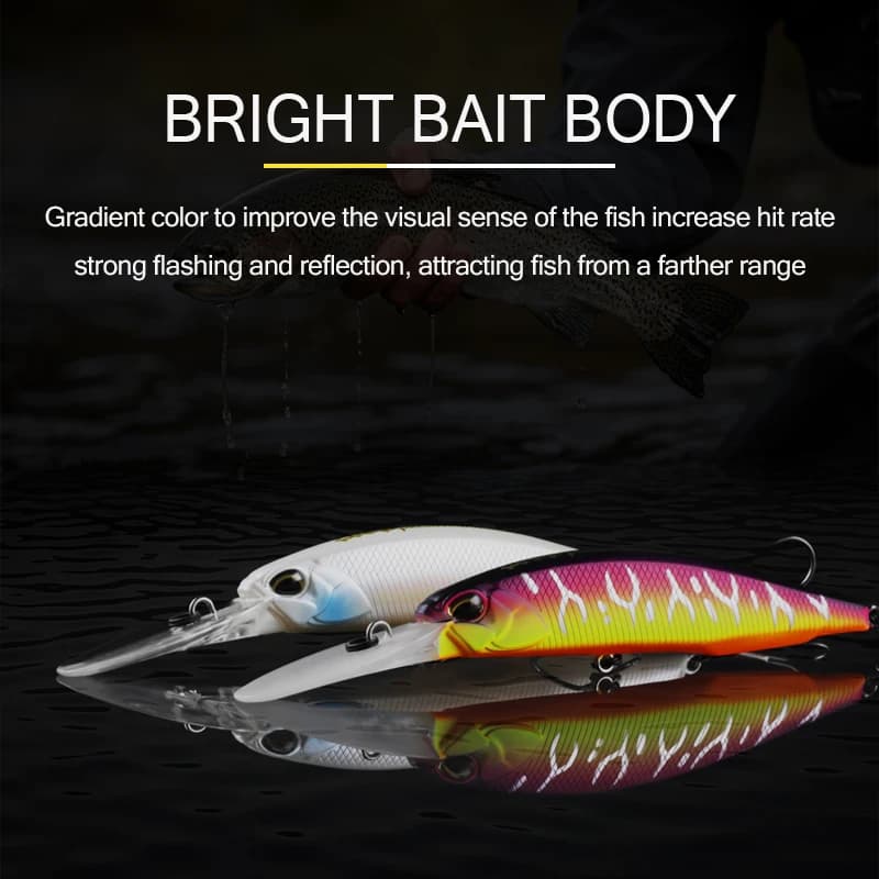 Leurre BEARKING 10cm 16g avec système super magnet pour long casting - hard bait wobbler minnow qualité 2019