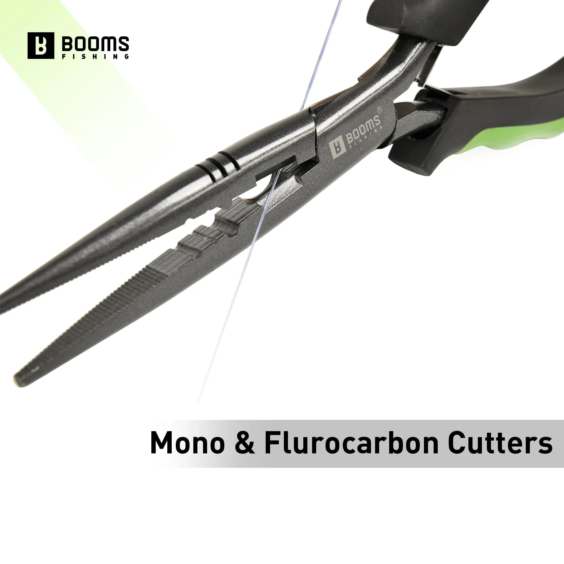 Pinces multifonctions pêche F03 Booms Fishing 23,5 cm acier inoxydable coupe-ligne et ciseaux