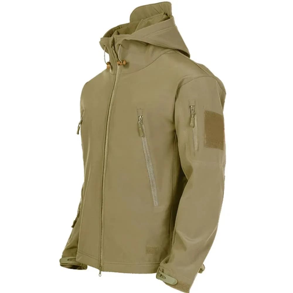 Veste technique peau de requin TRAF 2024 homme tactique imperméable coupe-vent pêche professionnelle